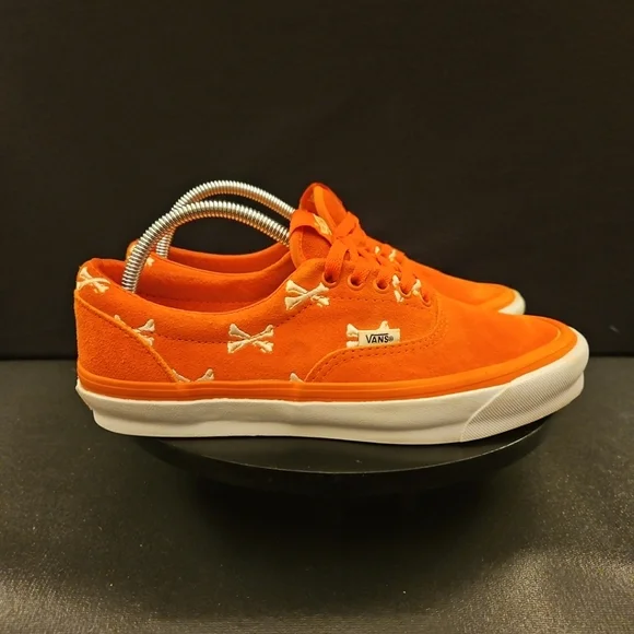 Vans WTAPS Og Era Lx Orange Bones Size 9.5 - Picture 3 of 14